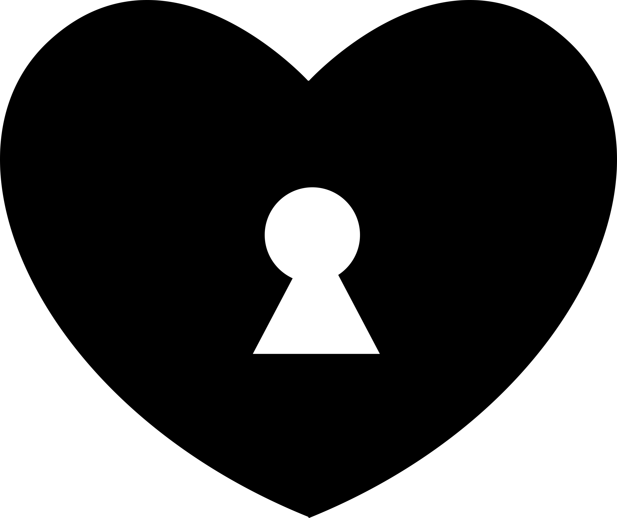 Heart Shape With A Keyhole Inside Tracing Svg Vector Free Vectors